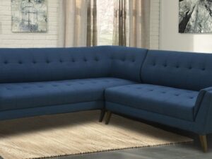 Annabel LHS Sofa in Blue Colour by Dreamzz Furniture