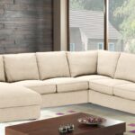 Kappa Sleek RHS Sofa with Lounger in Light Beige