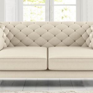 Elegance 3 Seater Sofa In Beige Colour