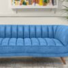 Core 3 Seater Sofa In Brun Blue Colour