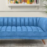 Core 3 Seater Sofa In Brun Blue Colour