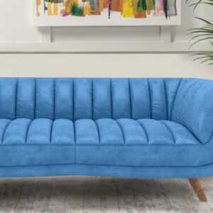 Core 3 Seater Sofa In Brun Blue Colour