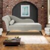 Pioneer LHS Chaise Lounger in Grey Colour by Dreamzz Furniture