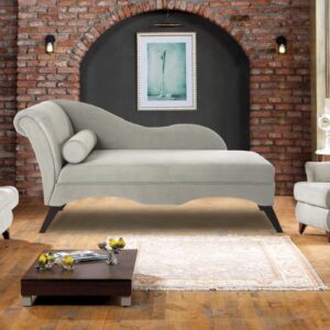 Pioneer LHS Chaise Lounger in Grey Colour by Dreamzz Furniture