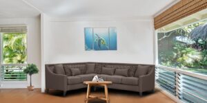 Nirvana RHS Sofa In Light Brown Colour