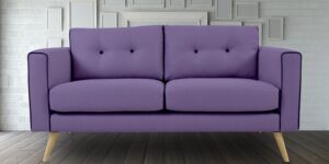 Modernize Two Seater Sofa In Light Purple Colour