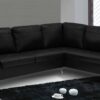 Beatrix LHS Sofa in Black Colour by Dreamzz Furniture