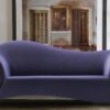 Serendeous Three Seater Sofa In Blue Colour