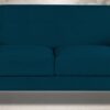 Mid-Century Two Seater Sofa In Pine Green Colour