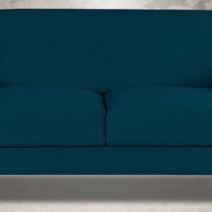 Mid-Century Two Seater Sofa In Pine Green Colour
