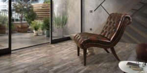 Royale Slipper Chair in Brown Colour By Dreamzz Furniture