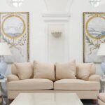 Serene Two Seater Sofa In Beige Colour