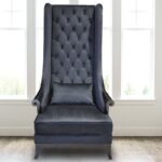 Versatile Comfy Effect High Back Chair In Black Colour