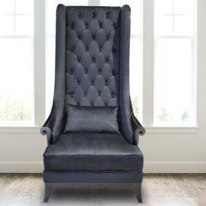 Versatile Comfy Effect High Back Chair In Black Colour
