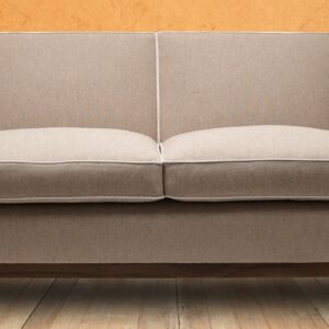 Meticulous Two Seater Sofa In Beige Colour