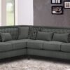 Nirvana RHS Sofa in Grey Colour by Dreamzz Furniture