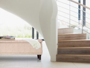 Tufted Flip-Top Settee With Storage In Sand Colour