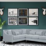 Nirvana RHS Sofa In Light Grey Colour