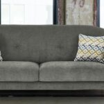 Simplistic 3 Seater Sofa In Grey Velvet Colour