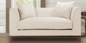Rollin Two Seater Sofa In Light Beige Colour