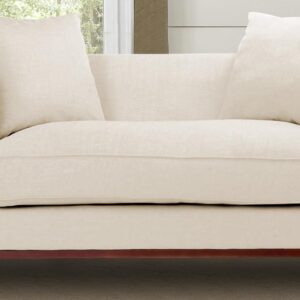 Rollin Two Seater Sofa In Light Beige Colour