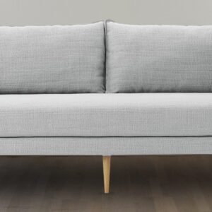 Soothe 3 Seater Sofa in Light Grey colour by Dreamzz Furniture