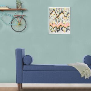Classic Settee With Storage In Blue Colour