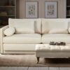 Ethnic 2 Seater Sofa in Beige Colour by Dreamzz Furniture