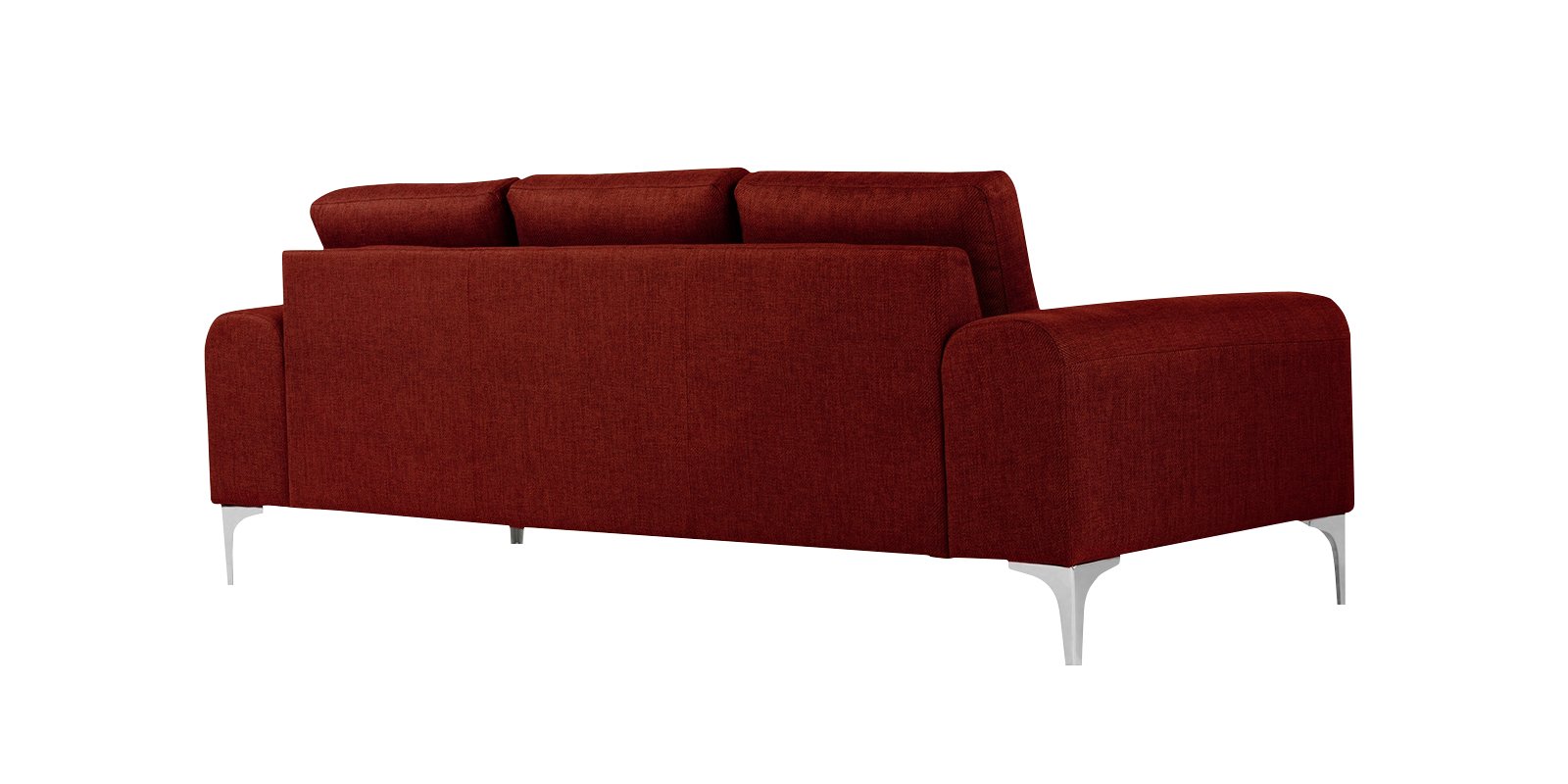 Stunning Three Seater Sofa In Burnt Orrange Colour