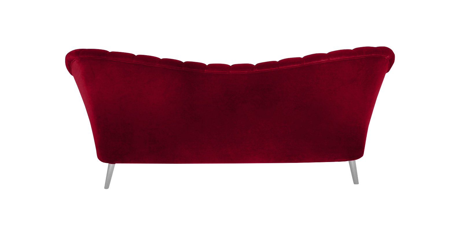 Ikon Three Seater Sofa In Cranberry Colour
