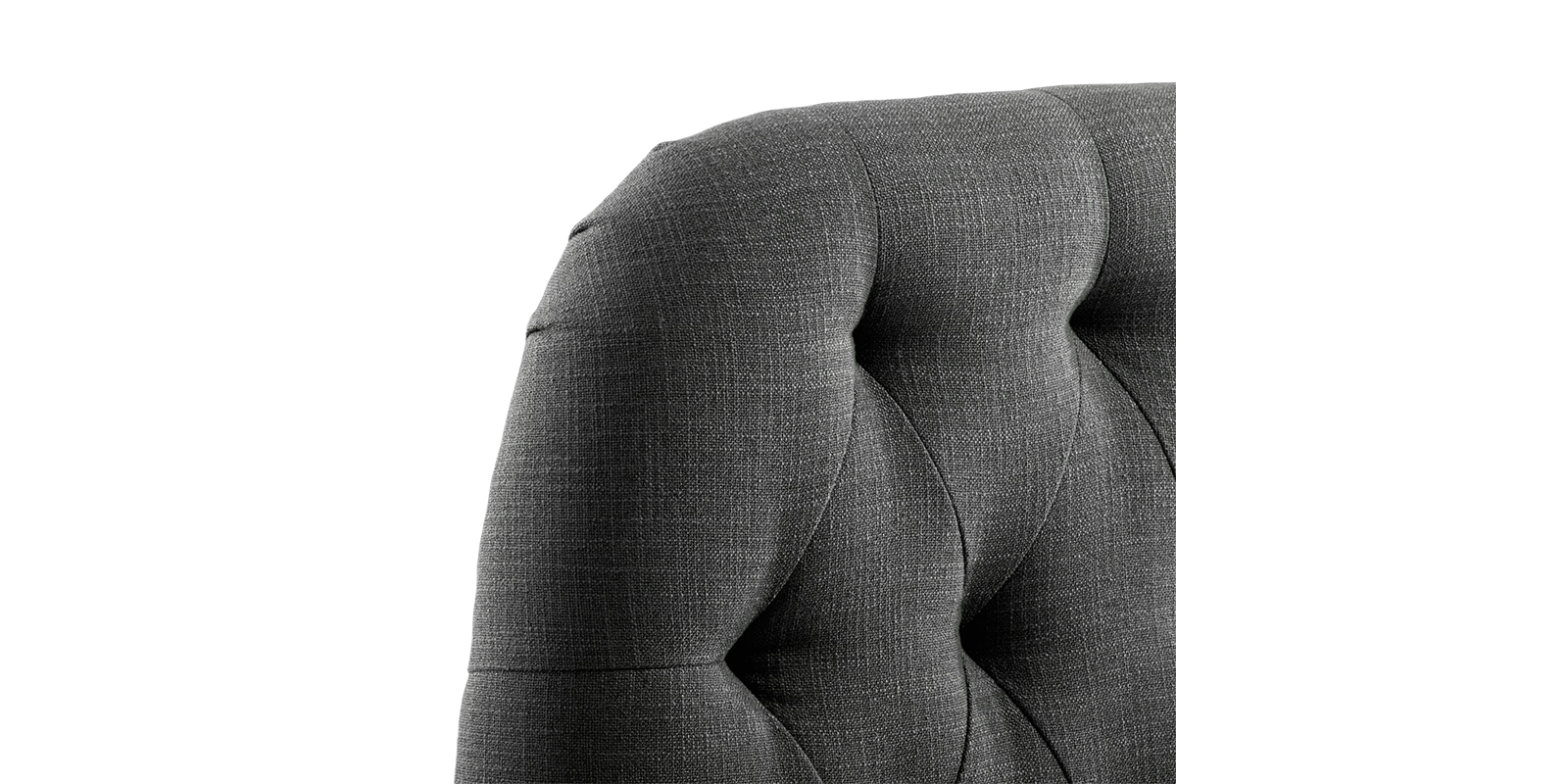 Beauforts Tufted Upholstered King Size Bed