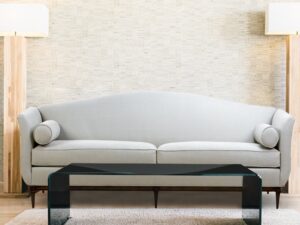 Splendid Three Seater Sofa In Grey Colour