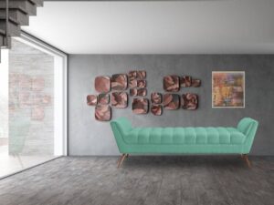 Elenora Button Tufted Recamier in Mint Green Colour by Dreamzz Furniture
