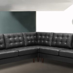 Norsborg Black Letterette L Shape sofa