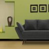 Iconic Three Seater Sofa In Grey Colour