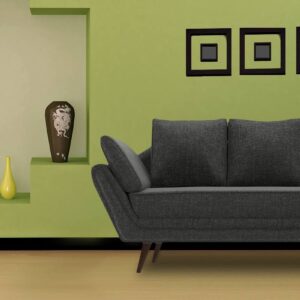 Iconic Three Seater Sofa In Grey Colour