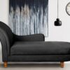 Eloquent Chaise In Black Colour