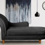Eloquent Chaise In Black Colour