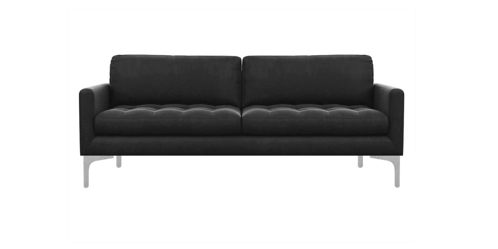 Resplendet Three Seater Sofa in Darkish Brown Colour