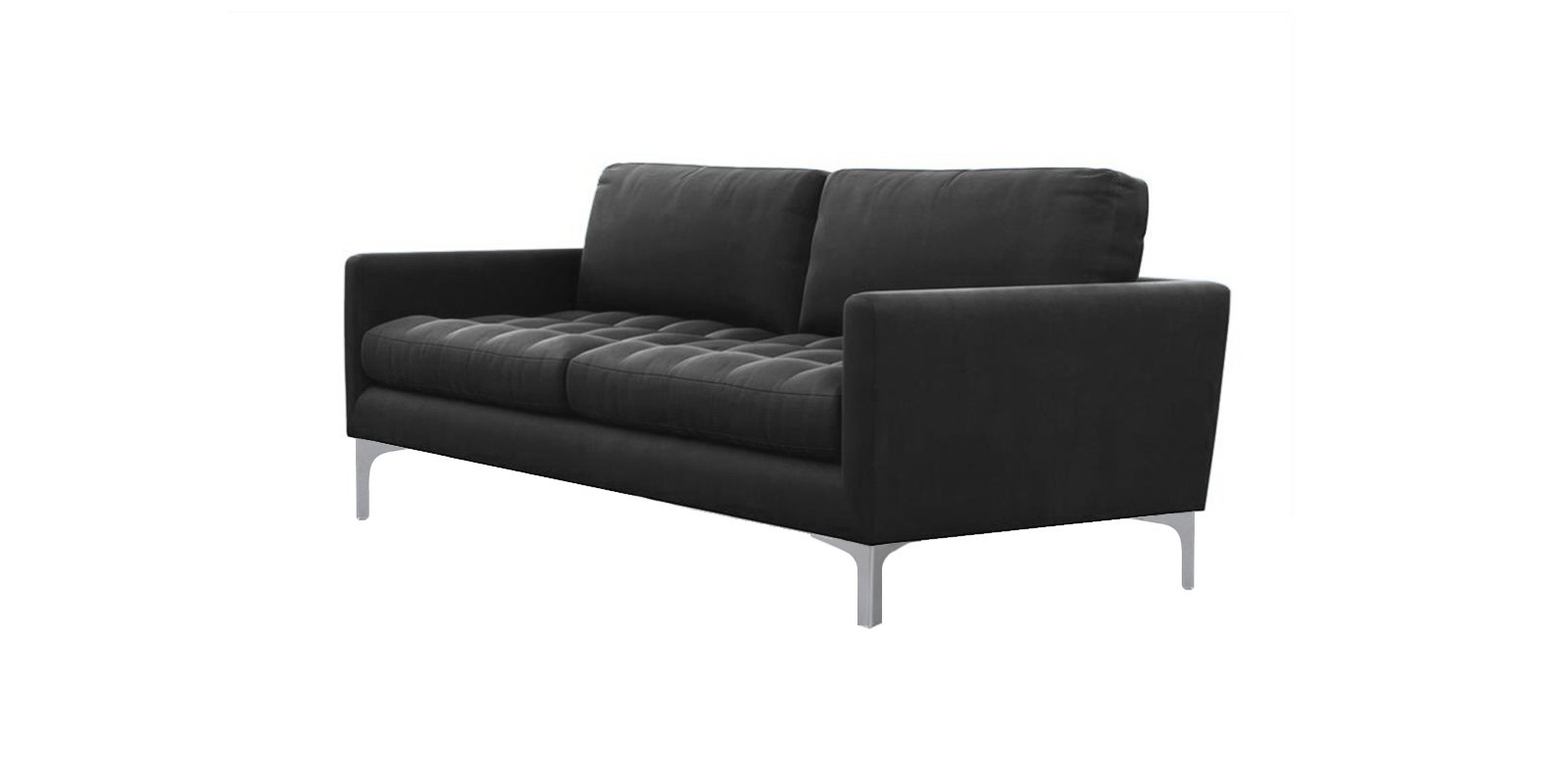 Resplendet Three Seater Sofa in Darkish Brown Colour