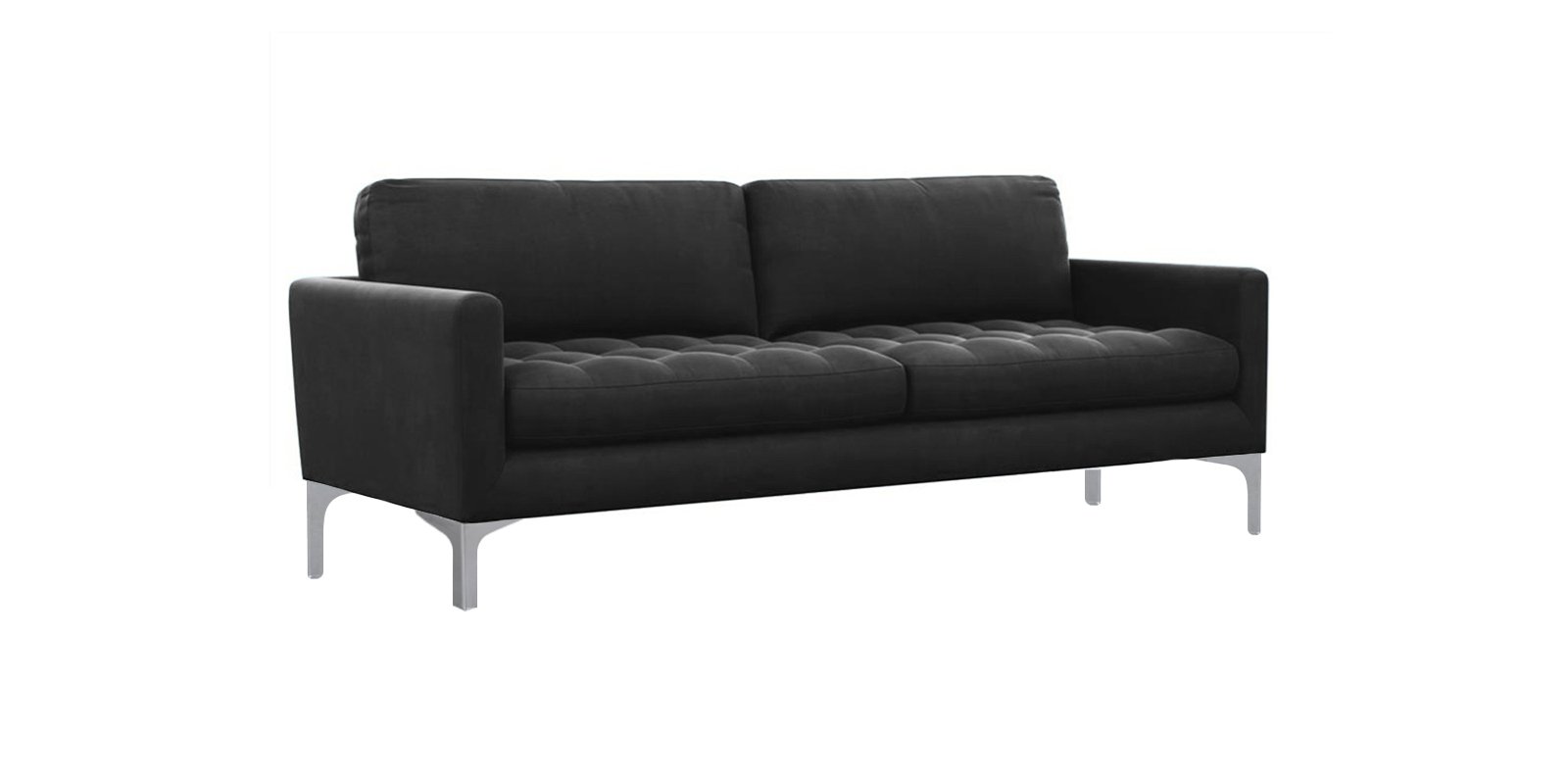 Resplendet Three Seater Sofa in Darkish Brown Colour
