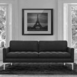 Resplendet Three Seater Sofa in Darkish Brown Colour