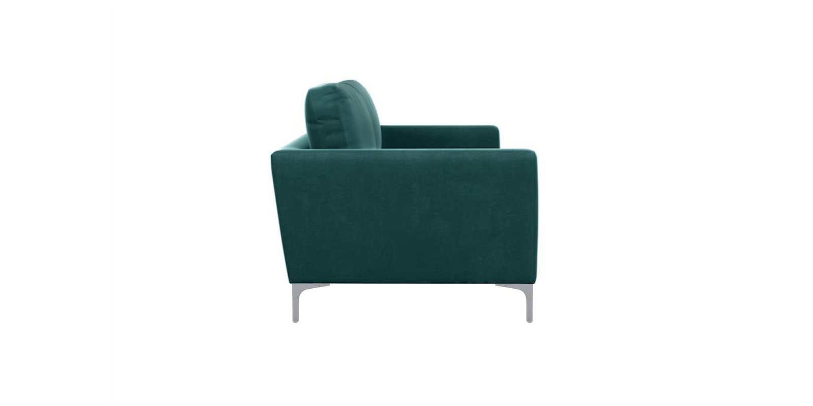 Resplendent 3 Seater Sofa in Green Colour by Dreamzz Furniture