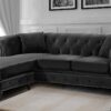 Courageous RHS 2 seater sofa with Lounger in Grey Colour