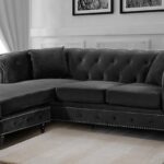 Courageous RHS 2 seater sofa with Lounger in Grey Colour