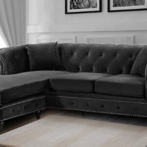 Courageous RHS 2 seater sofa with Lounger in Grey Colour