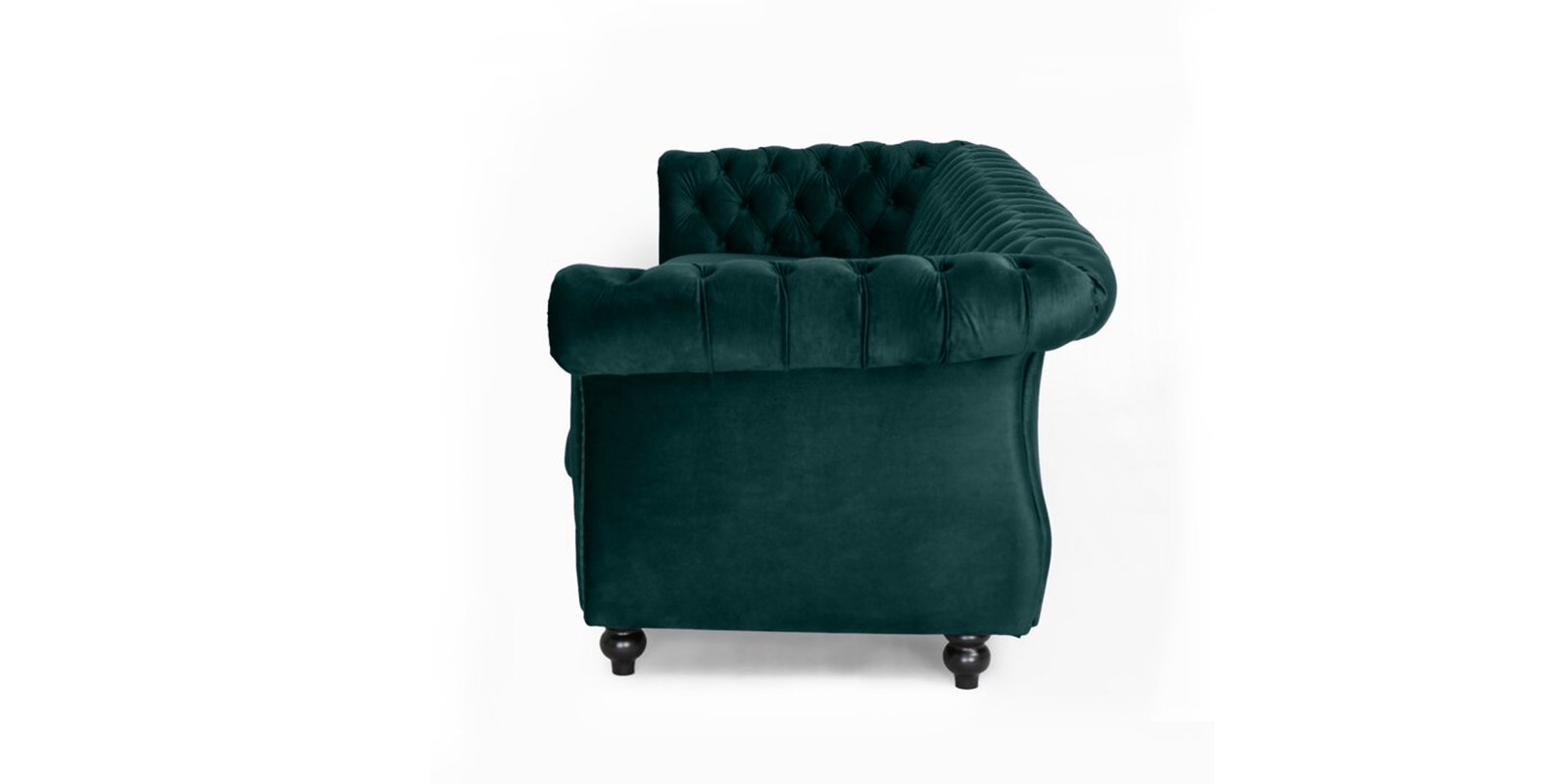 Phenomenal 3 Seater Sofa in Green colour by Dreamzz Furniture