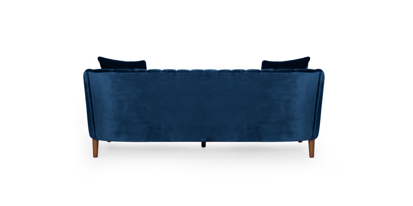 Effervescent 3 Seater Sofa in navy blue colour by Dreamzz Furniture