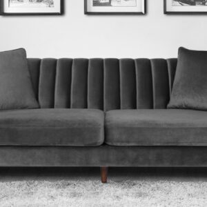 Effervescent Three Seater Sofa in  Dark Brown Colour