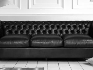 Jaguar 3 Seater Sofa in Black colour by Dreamzz Furniture